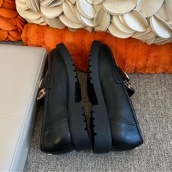 ❣️🆕 MICHAEL KORS Little Girls Madeline Penny
Leopard Print Loafers❣️ - Picture 9 of 12